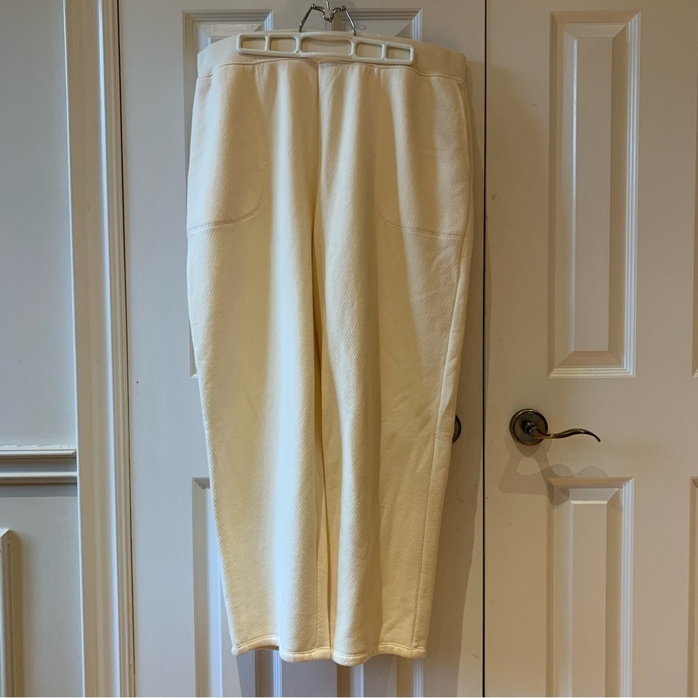 MWL Madewell Airyterry Tapered Sweatpants Cream